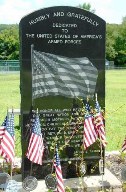 LACKAWXEN VETERANS MEMORIAL FRONT