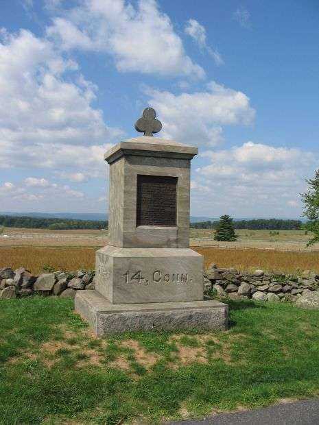 14TH CONNECTICUT VOLUNTEER INFANTRY WAR MEMORIAL