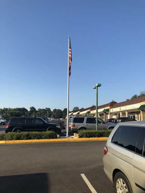 PMG ARAMED FORCES WAR MEMORIAL FLAGPOLE