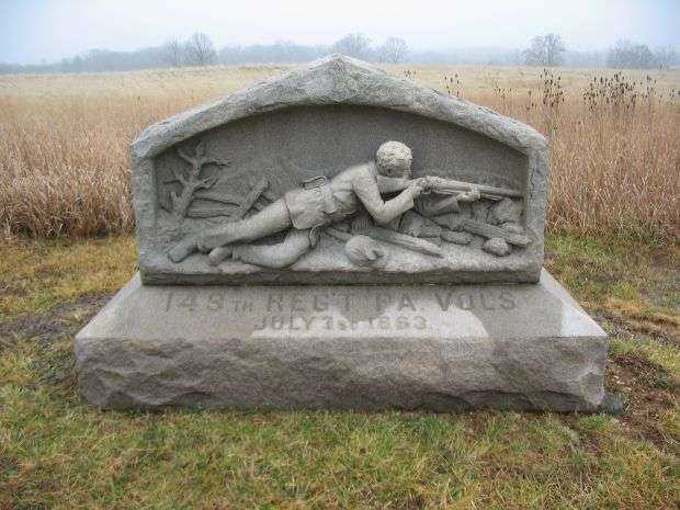 149TH REGIMENT PENNSYLVANIA VOLUNTEERS WAR MEMORIAL
