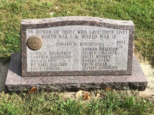 VEBLEN WORLD WARS VETERANS MEMORIAL