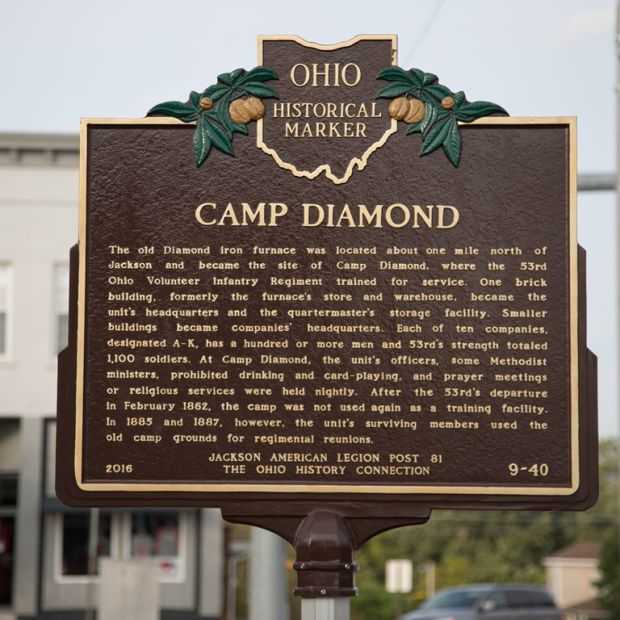 CAMP DIAMOND WAR MEMORIAL MARKER