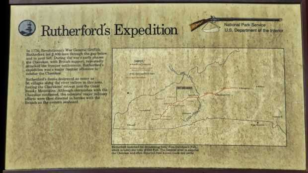 RUTHERFORD’S EXPEDITION REVOLUTIONARY WAR MEMORIAL PLAQUE