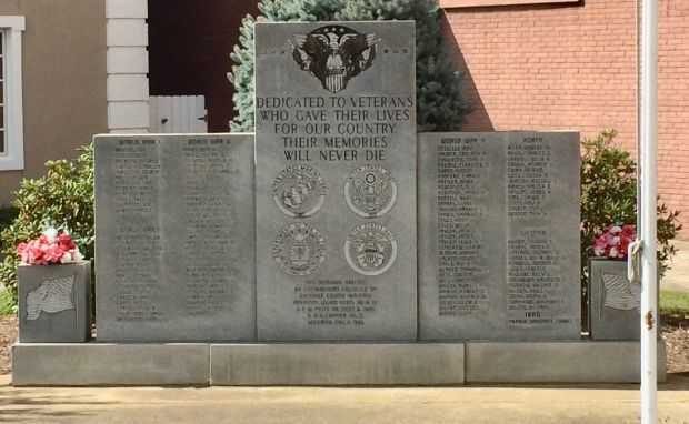 CHEROKEE COUNTY WAR VETERANS MEMORIAL