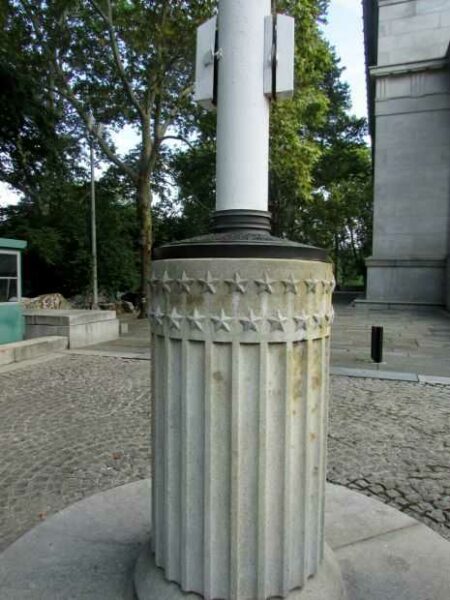 FRED’K D. GRANT MEMORIAL FLAGPOLE