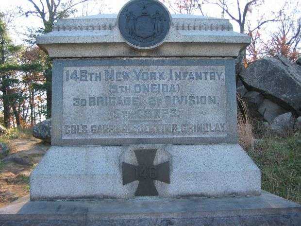 146TH NEW YORK INFANTRY WAR MEMORIAL