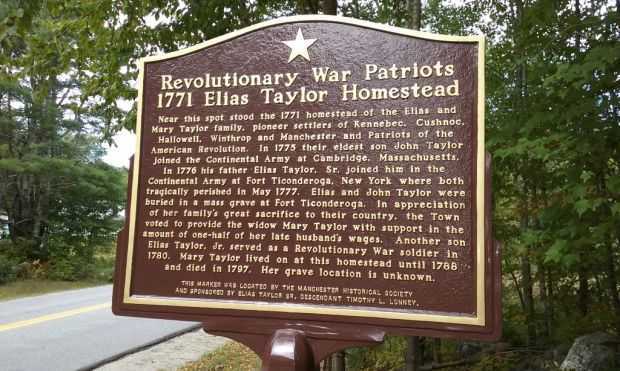 REVOLUTIONARY WAR PATRIOTS MEMORIAL MARKER