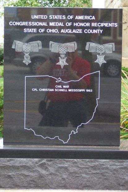AUGLAIZE COUNTY MEDAL OF HONOR MEMORIAL