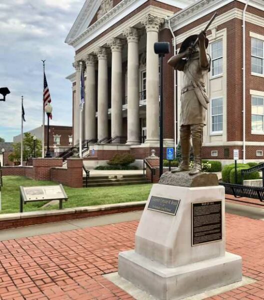 LT. EPHRAIM BRANK SHARPSHOOTER WAR MEMORIAL