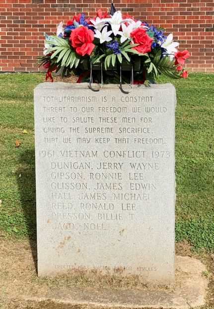 BENTON JAYCEES VIETNAM CONFLICT MEMORIAL