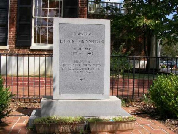 LUMPKIN COUNTY VETERANS MEMORIAL