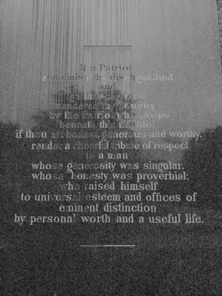 ISRAEL PUTNAM, ESQ. MONUMENT PLAQUE B