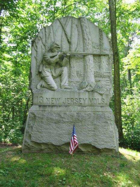 13TH NEW JERSEY VOLUNTEERS WAR MEMORIAL