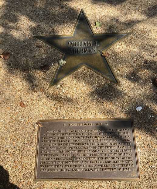 WILLIAM T. SHERMAN WAR MEMORIAL PLAQUE