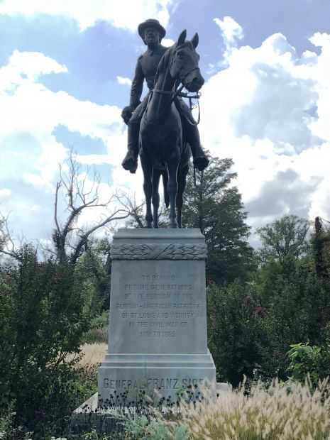 GENERAL FRANZ SIGEL EQUESTRIAN WAR MEMORIAL