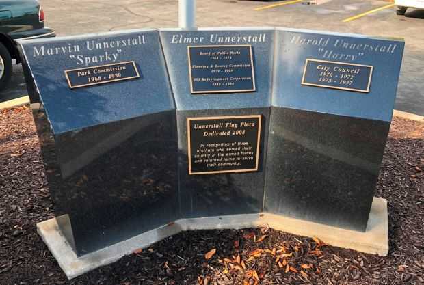 UNNERSTALL FLAG PLAZA MEMORIAL