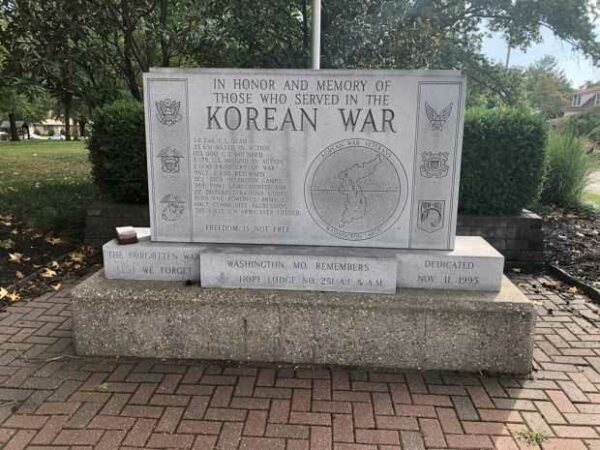 WASHINGTON, MO KOREAN WAR MEMORIAL
