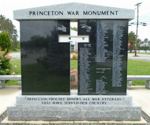 PRINCETON WAR MONUMENT FRONT