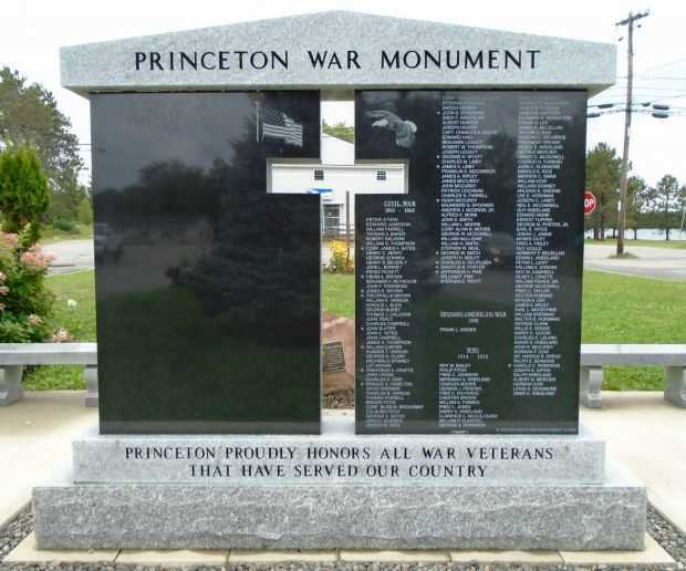 PRINCETON WAR MONUMENT FRONT