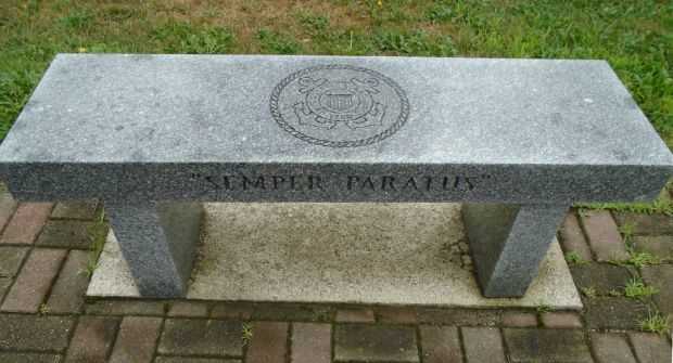 CITY OF CALAIS VETERANS PARK MEMORIAL BENCH E