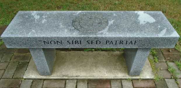 CITY OF CALAIS VETERANS PARK MEMORIAL BENCH C