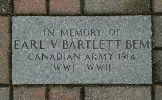 CITY OF CALAIS VETERANS PARK MEMORIAL PAVER L