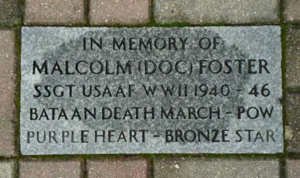 CITY OF CALAIS VETERANS PARK MEMORIAL PAVER J