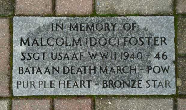 CITY OF CALAIS VETERANS PARK MEMORIAL PAVER J