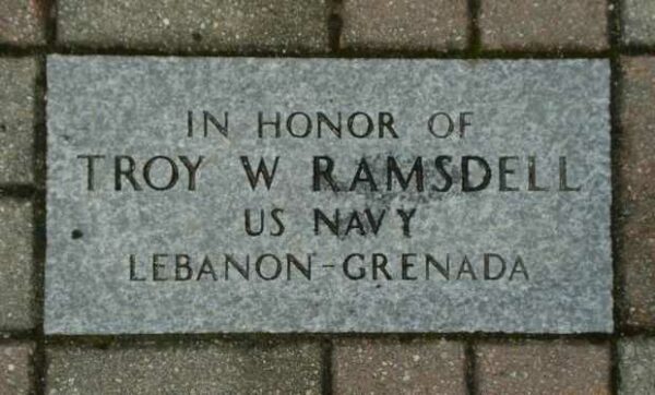 CITY OF CALAIS VETERANS PARK MEMORIAL PAVER H