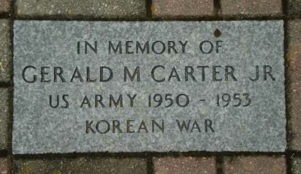 CITY OF CALAIS VETERANS PARK MEMORIAL PAVER E