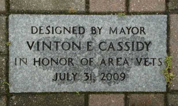 CITY OF CALAIS VETERANS PARK MEMORIAL PAVER A