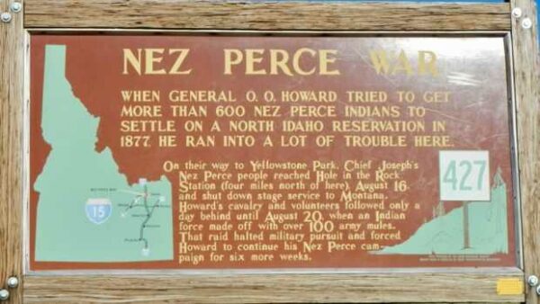 NEZ PERCE WAR MEMORIAL MARKER II