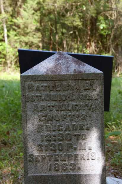BATTERY B, 1ST OHIO LIGHT ARTILLERY WAR MEMORIAL