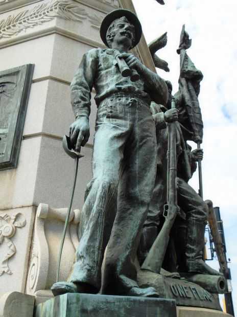 COUNTY OF LEHIGH SOLDIERS AND SAILORS MEMORIAL STATUE D