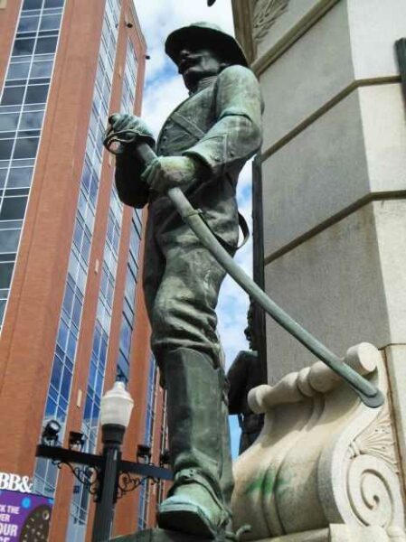 COUNTY OF LEHIGH SOLDIERS AND SAILORS MEMORIAL STATUE C