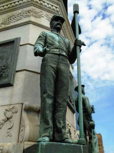 COUNTY OF LEHIGH SOLDIERS AND SAILORS MEMORIAL STATUE B
