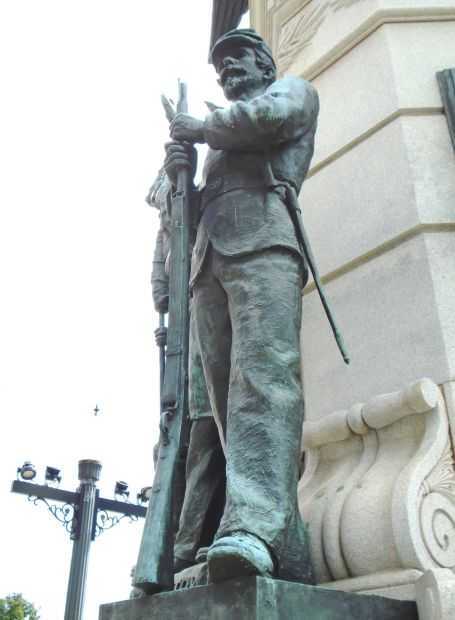 COUNTY OF LEHIGH SOLDIERS AND SAILORS MEMORIAL STATUE A