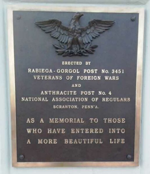 COLONEL FRANK J. DUFFY MEMORIAL PARK PLAQUE B