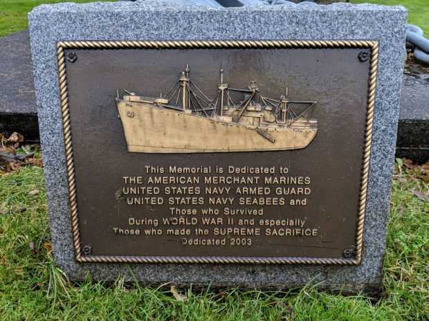 SEWICKLEY SHIP ANCHOR MEMORIAL PLAQUE
