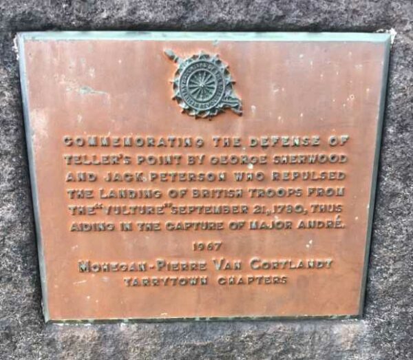 COMMEMORATING THE DEFENSE OF TELLER’S POINT MEMORIAL PLAQUE
