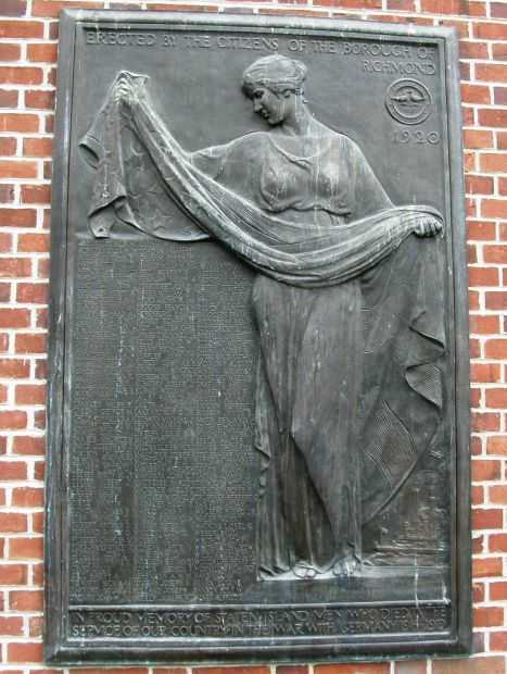 BOROUGH OF RICHMOND WAR WITH GERMANY MEMORIAL PL;AQUE