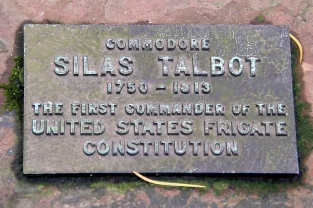 COMMODORE SILAS TALBOT MEMORIAL TABLET