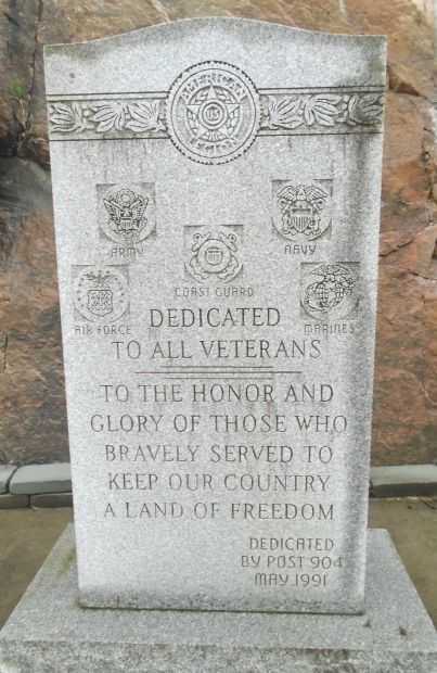 AMERICAN LEGION POST 904 VETERANS MEMORIAL