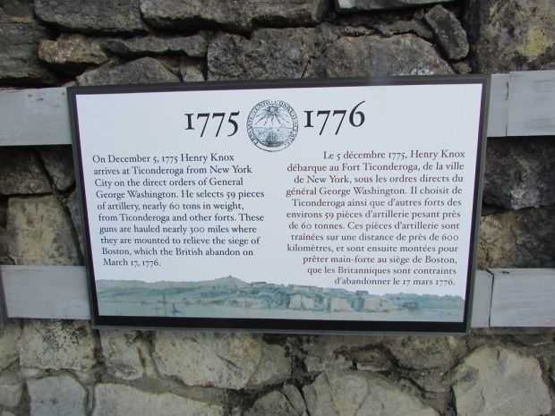 FORT TICONDEROGA 1775 1776 WAR MEMORIAL PLAQUE