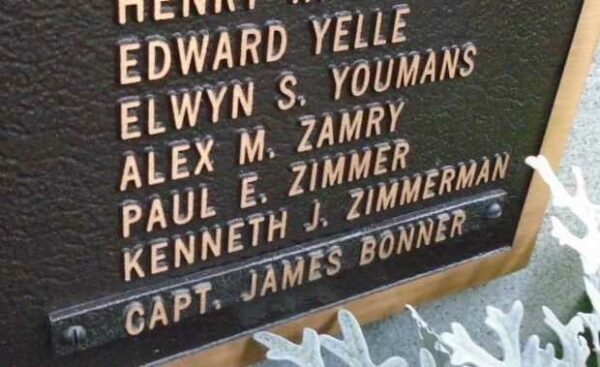 CORTLAND COUNTY WORLD WAR II KILLED IN ACTION MEMORIAL OBSCURED NAMES B