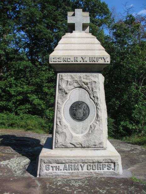 122ND NEW YORK INFANTRY WAR MEMORIAL