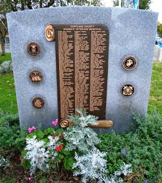 CORTLAND COUNTY WOMEN’S VETERANS MEMORIAL
