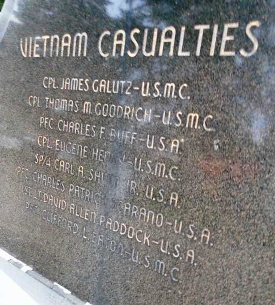 CORTLAND COUNTY VIETNAM VETERANS MEMORIAL STONE B