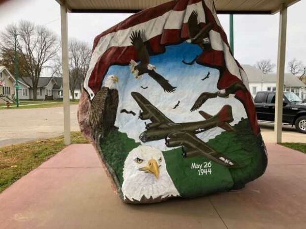 WOODBURY COUNTY FREEDOM ROCK VETERANS MEMORIAL SIDE B