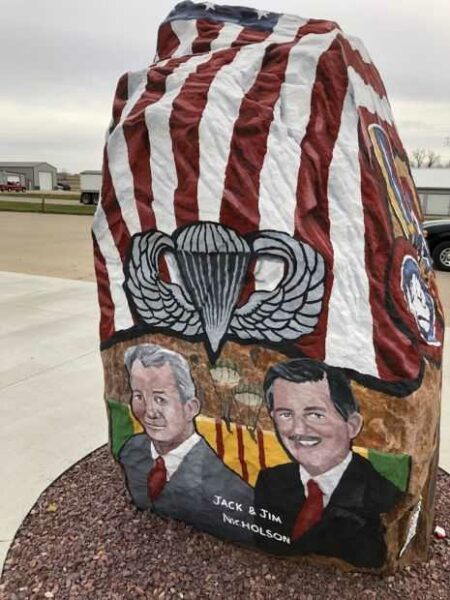 PLYMOUTH COUNTY FREEDOM ROCK VETERANS MEMORIAL SIDE C